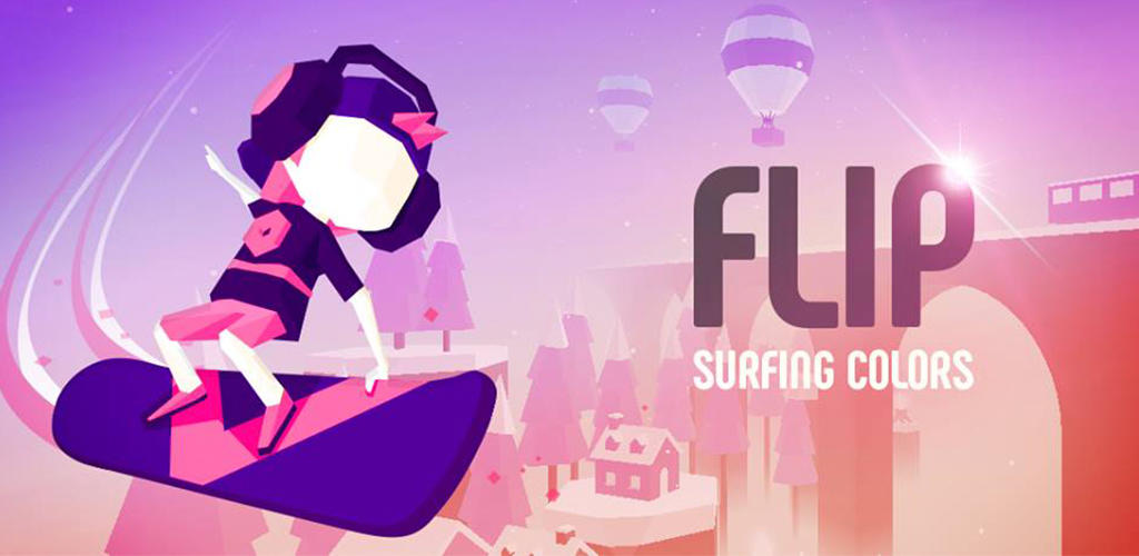 Flip: Surfing Colors 배너 · store banner